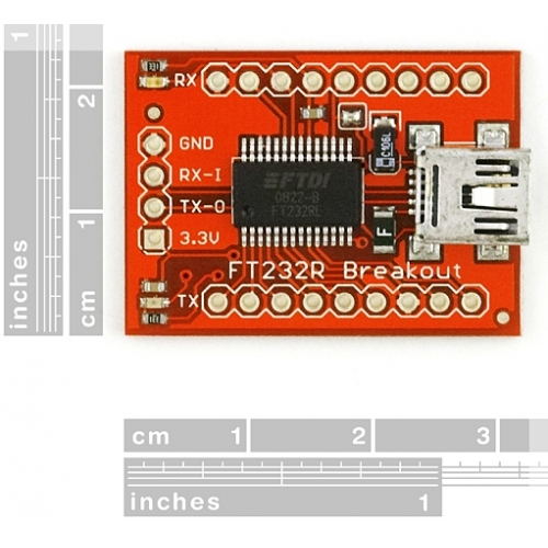 Tutorial - Sparkfun FTDI USB to serial UART DIY board