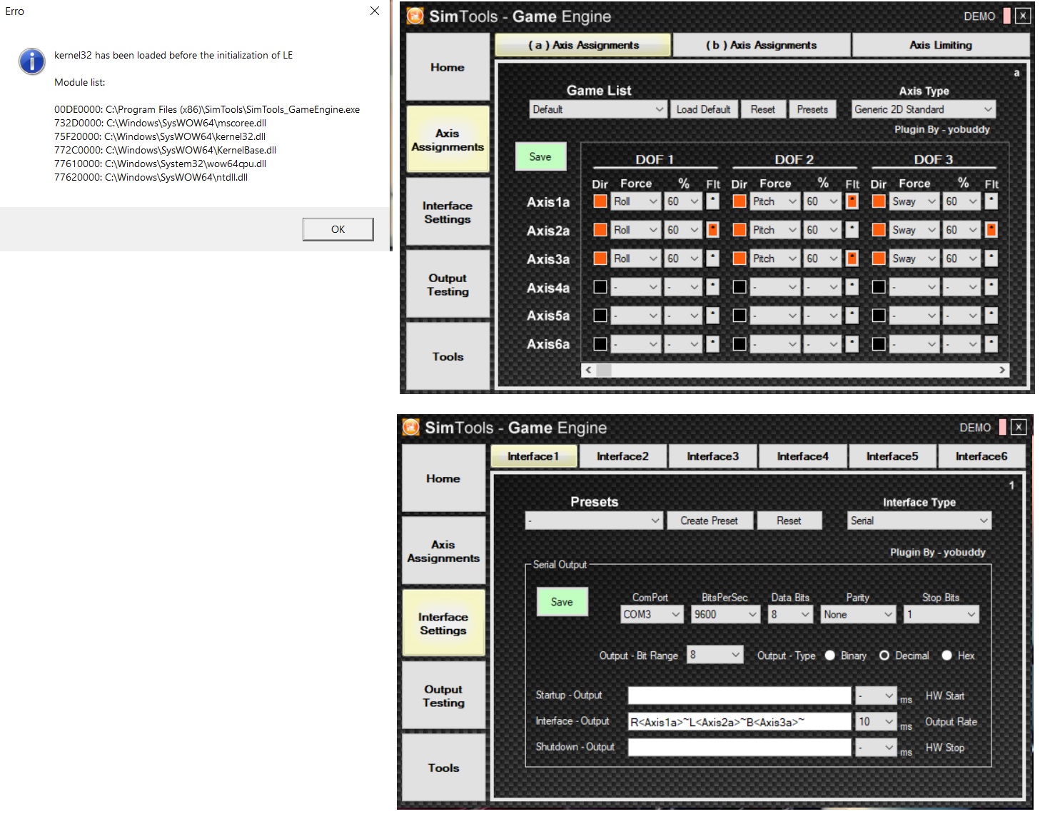 2 - Fotos da Configuração do meu Software - SimTools.jpg