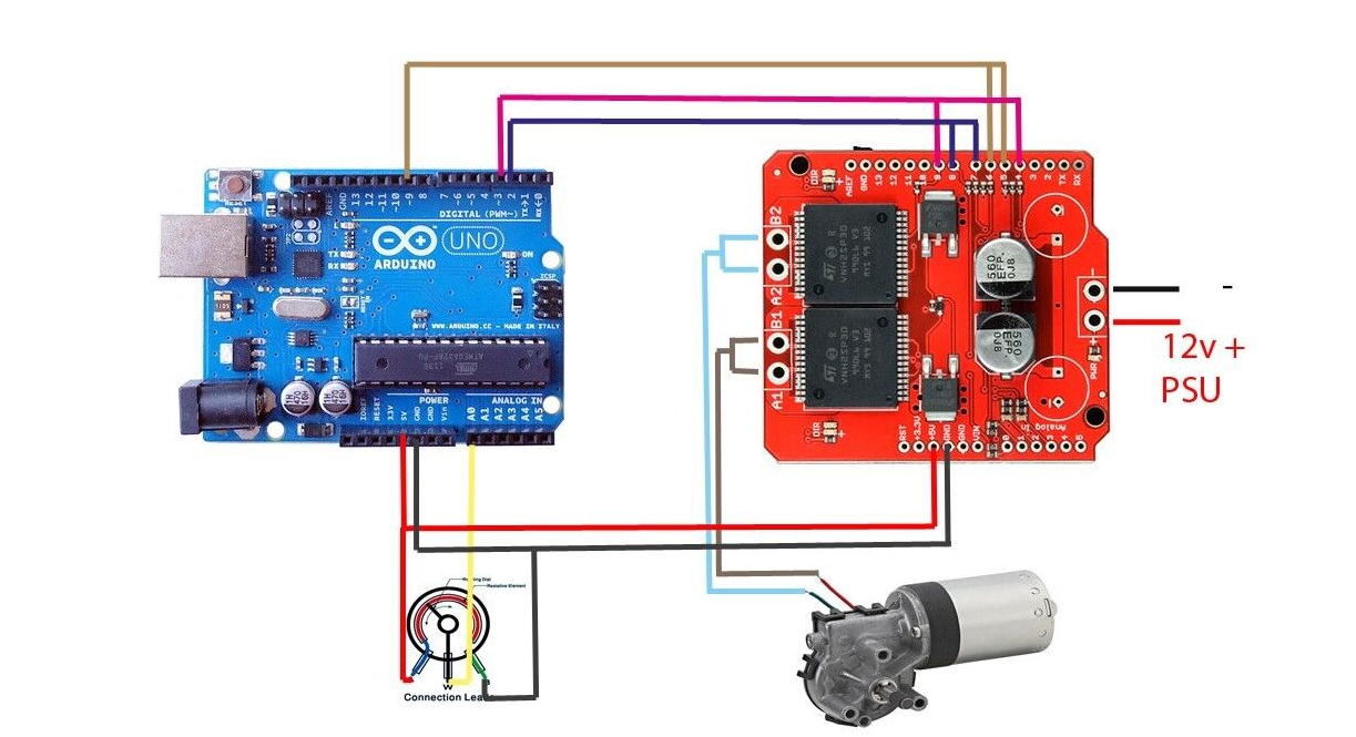 Arduino noisy motors while not moving? Why?