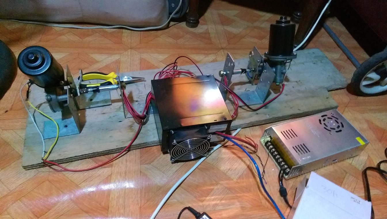 2DOF with Wiper Motors+Arduino+MM