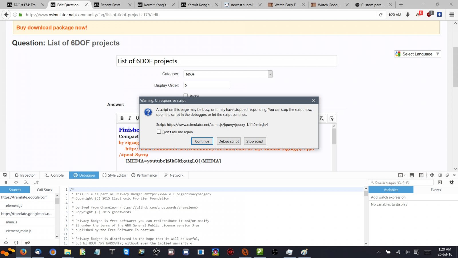 Bug - Firefox Xenforo copy/paste bug