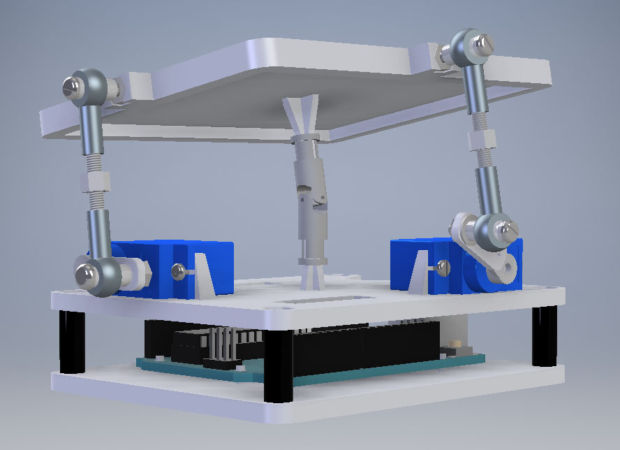 2dof Mini Arduino Motion Platform Protoype