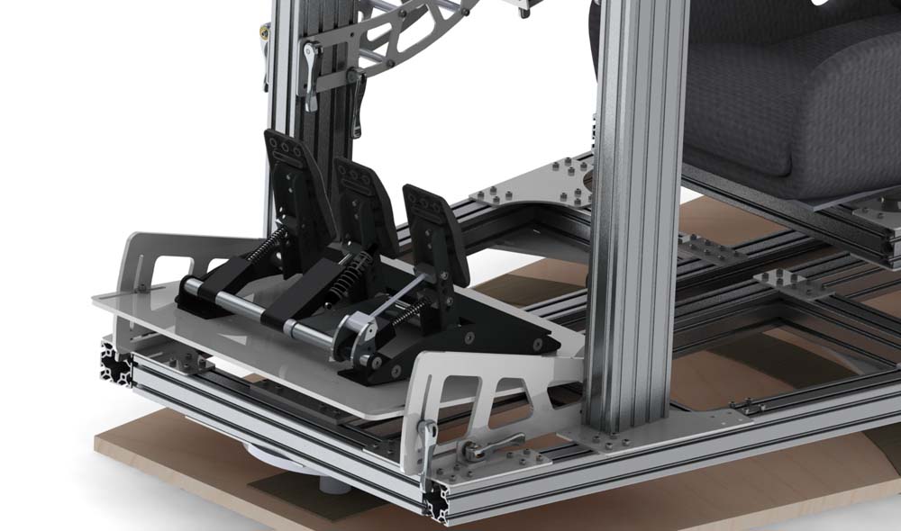 3Quarter-SingleColumWheelStand-FrontPedalDetail.JPG