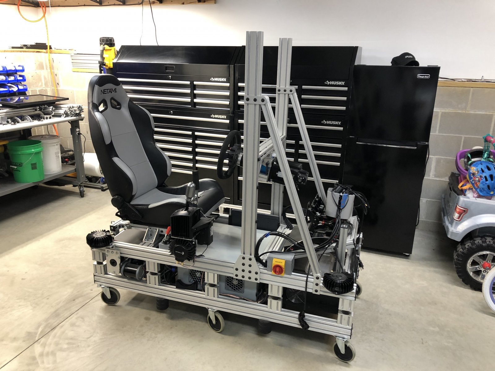 Adding 2DOF (Seat Shaker) to Aluminum Rig Page 8