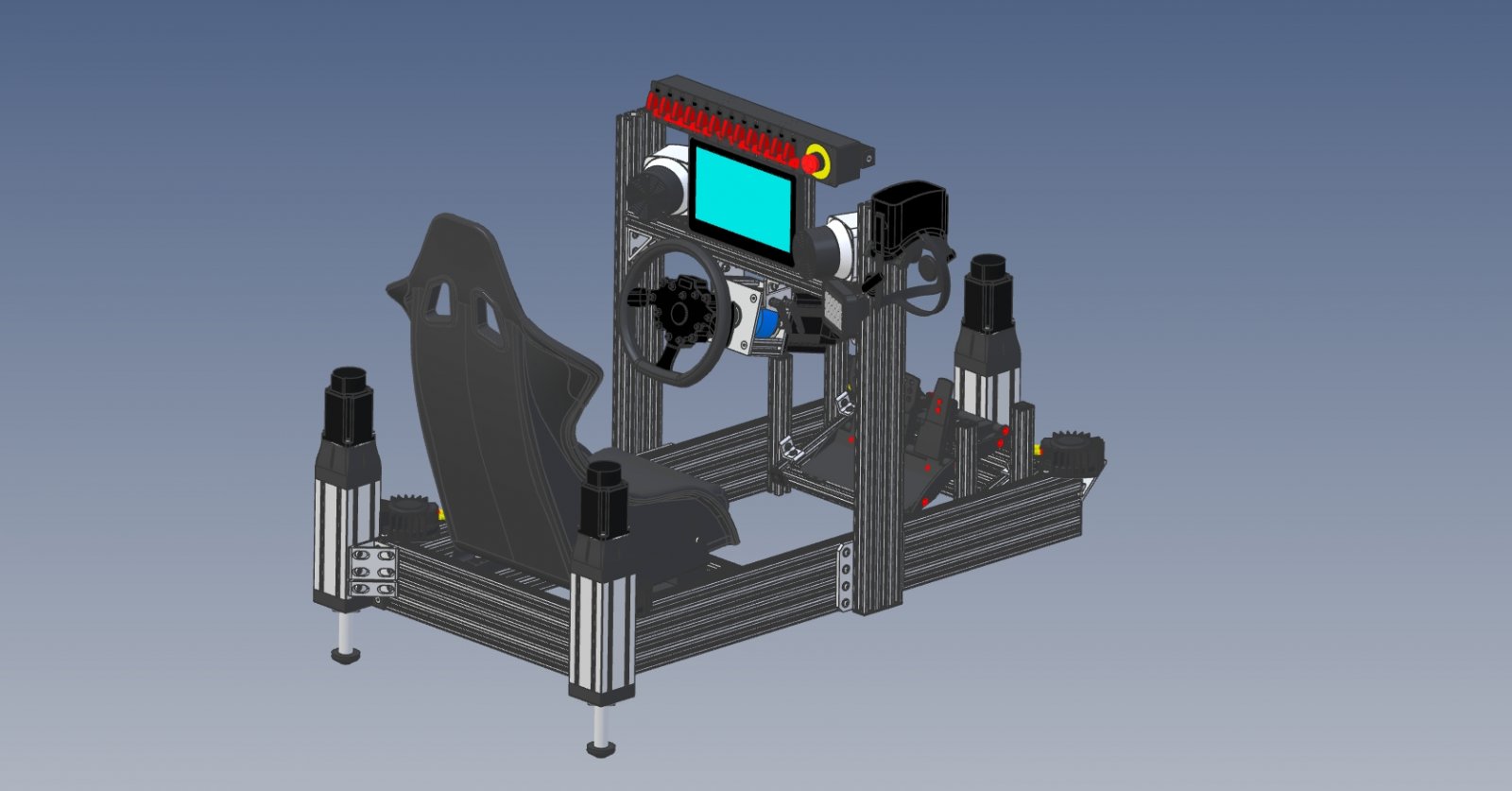 Hoddem's Aluminum Rig V2 (3-DOF, SFX, VR) | Page 2