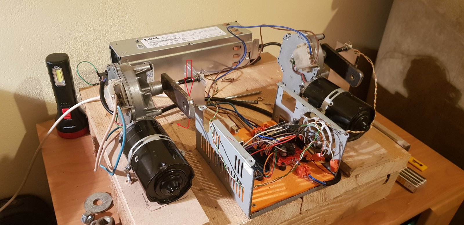 2 DOF Wiper Motor first project