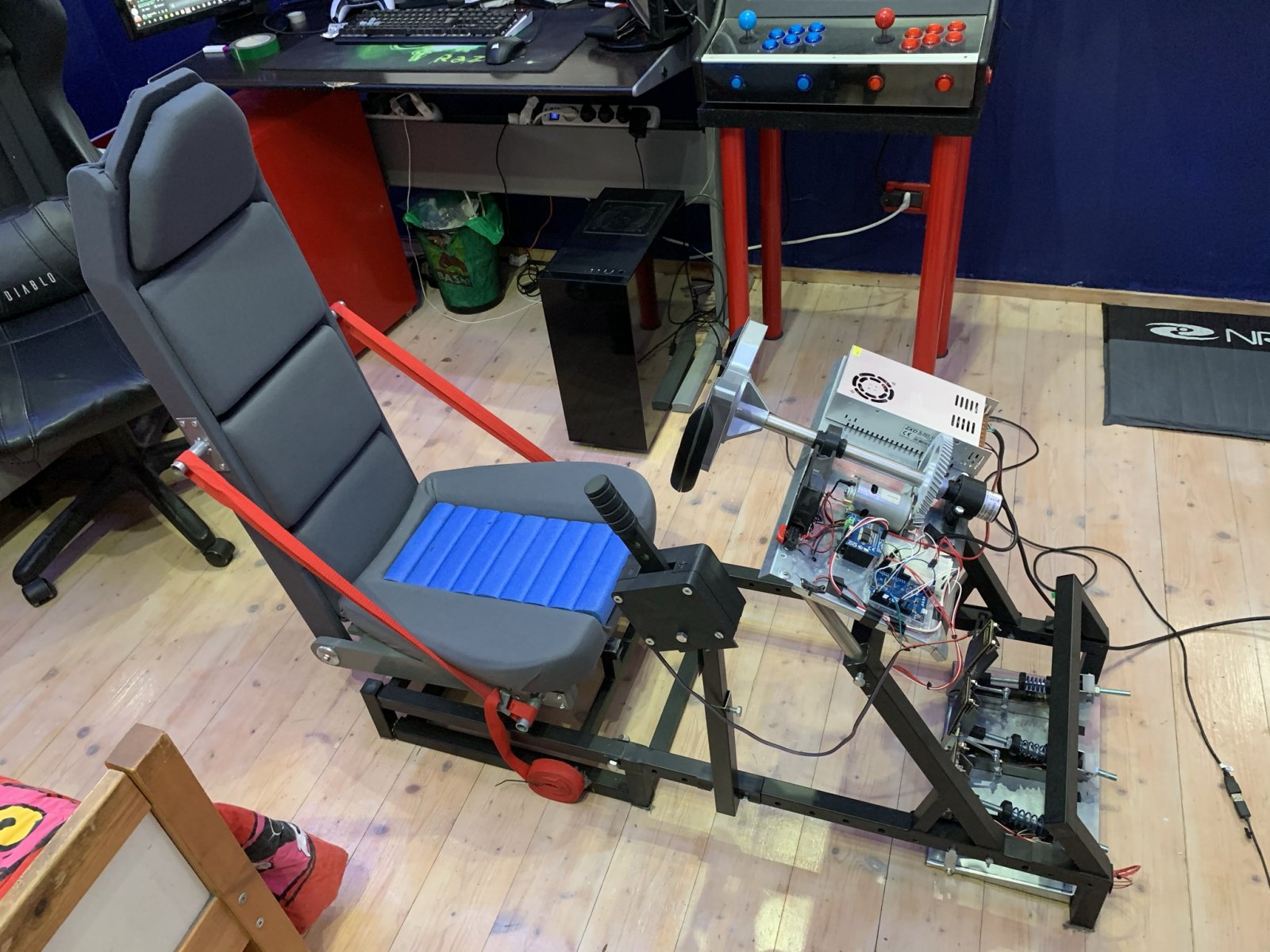 Question DIY Arduino Leonardo FFB wheel encoder problems.