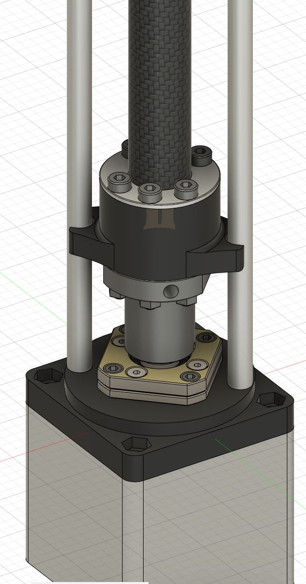 Actuator ball nut mount.JPG