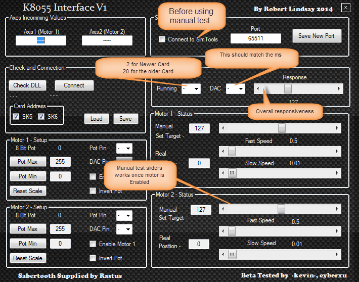 K8055 - Timings and testing.png