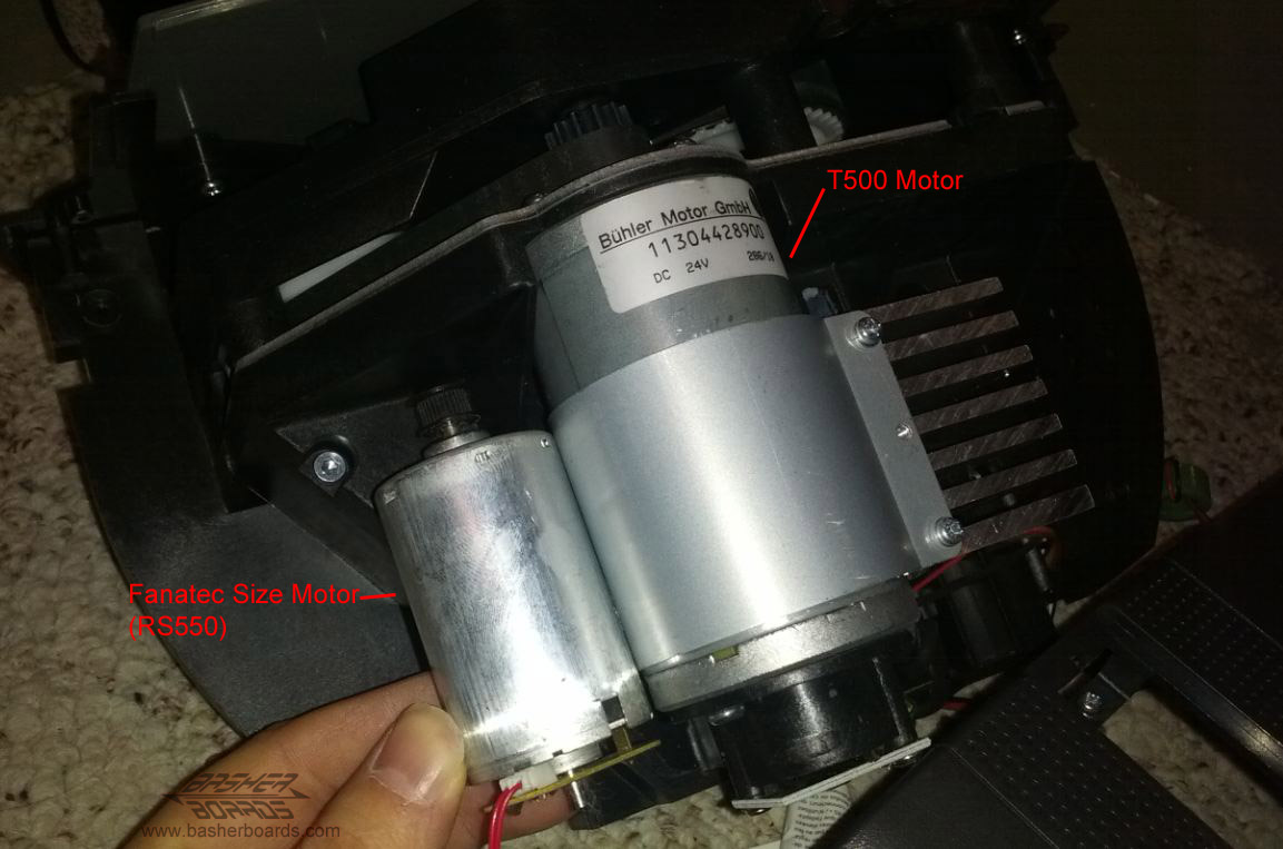 Showroom - Thrustmaster T500RS Motor Upgrade 65W to 85W - SUCCESS 01/23/16