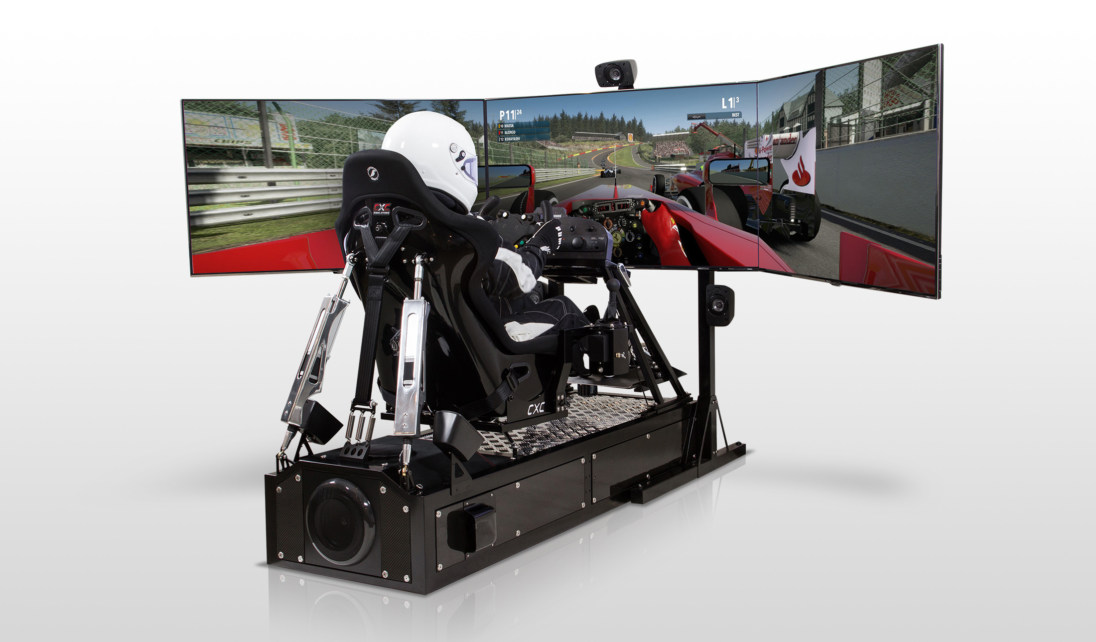 Racing pro купить. CXC Motion Pro II. Кокпит симрейсинг гидравлический. Кокпит для симулятора Formula 1. Платформа 6 DOF VR тренажеры.